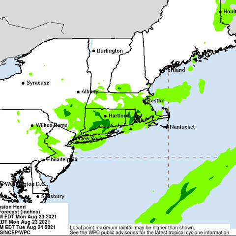Tropical Storm Henri slams into New England