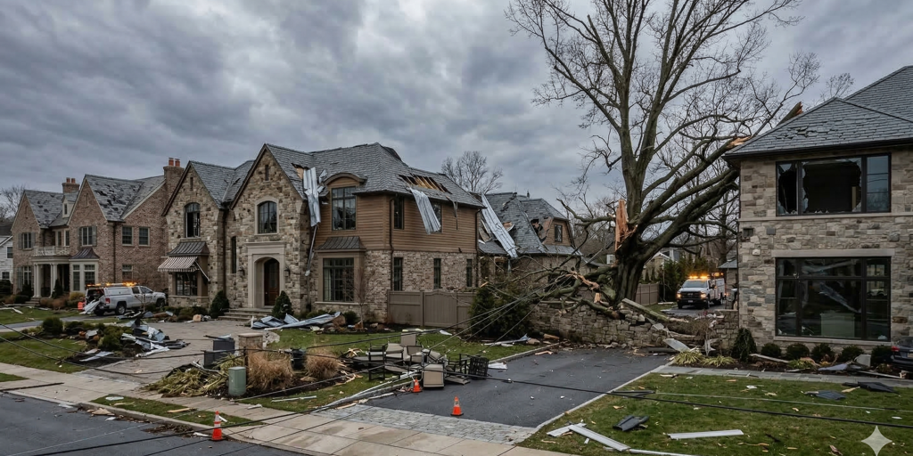 Supporting image for Urgent Alert: Rare Level 4 Moderate Risk for Tornadoes Across the Mid-Atlantic and East Coast