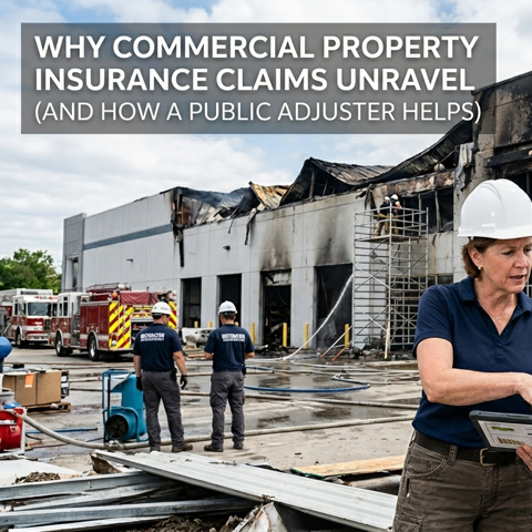 Why Property Insurance Claims Often Fail the First Time — And Why You Need a Public Adjuster