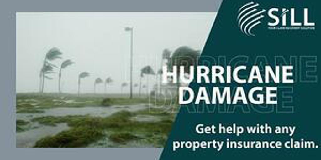 Have you suffered a property loss due to a hurricane? Get a 2nd opinion on your insurance claim today.