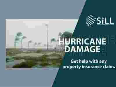 Hurricane damage claim help, Sill Public Adjusters