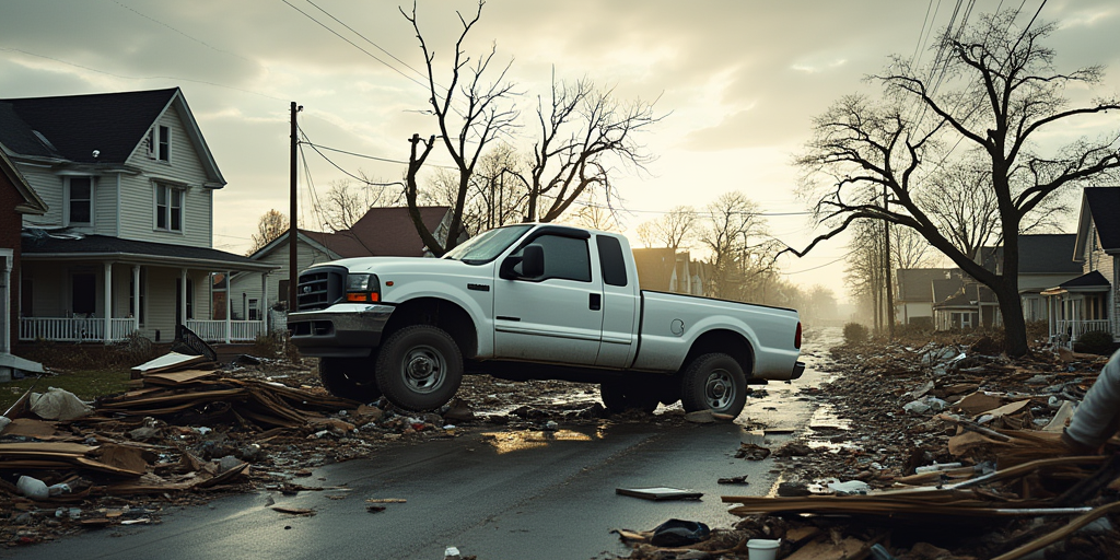 Supporting image for Tornado Emergency: Kentucky Town Faces Catastrophic Damage