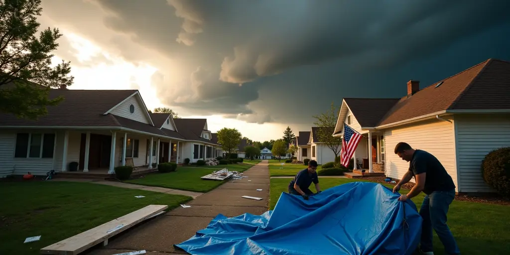 Supporting image for How to Handle Tornado Damage When More Storms Are Coming: Expert Safety Guide