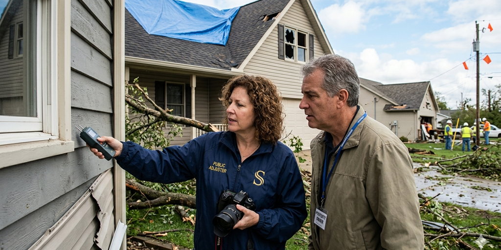 Supporting image for How a Public Adjuster Can Maximize Your Wind Damage Insurance Settlement
