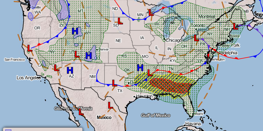 Derecho threat looms for 30 million people in the deep south, protect your property now