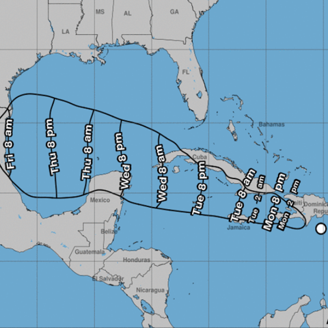 Tropical Depression Grace track remains uncertain, Texas on alert