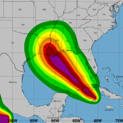 Tropical Storm Ida may explode into powerful hurricane this weekend
